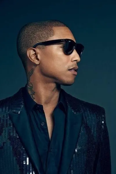 Portrait of a Man in Sunglasses, photographic, minimal, dark