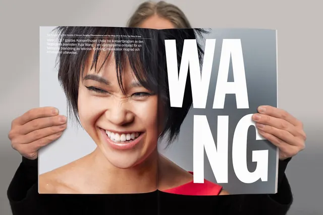 Wang Wordmark Mockup, photographic, minimal, high-contrast