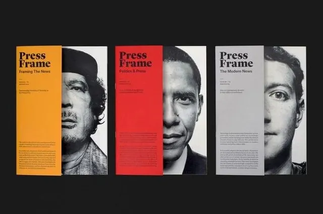 Press Frame Editorial Layouts, minimal, editorial, high-contrast