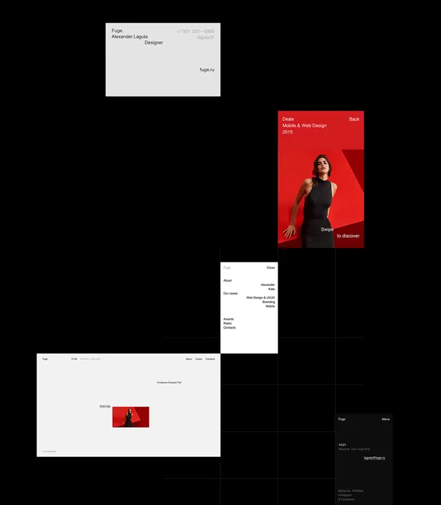 Minimalist Editorial Layout Design, minimal, editorial, dark