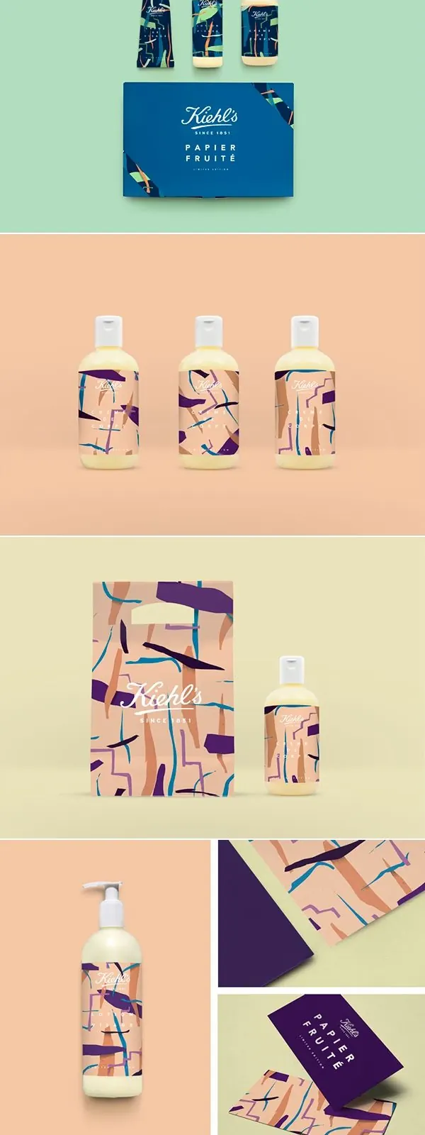 Abstract Geometric Identity System, minimal, geometric, light