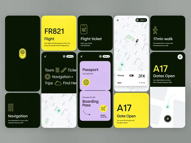Travel and Logistics UI Design System, minimal, corporate-clean, high-contrast