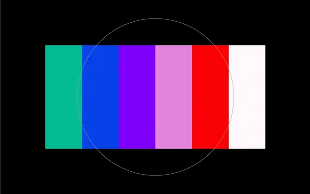 Geometric Color Block Composition, minimal, geometric, vibrant