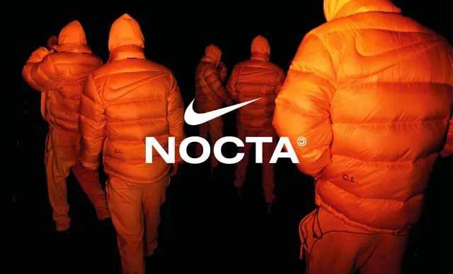 MONSTA Logo Mockup with Puffer Jackets, dark-mode, luxury, dark