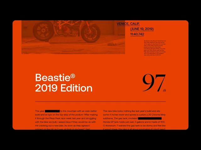 Beastie 2019 Edition Graphic, brutalist, neo-brutalist, vibrant