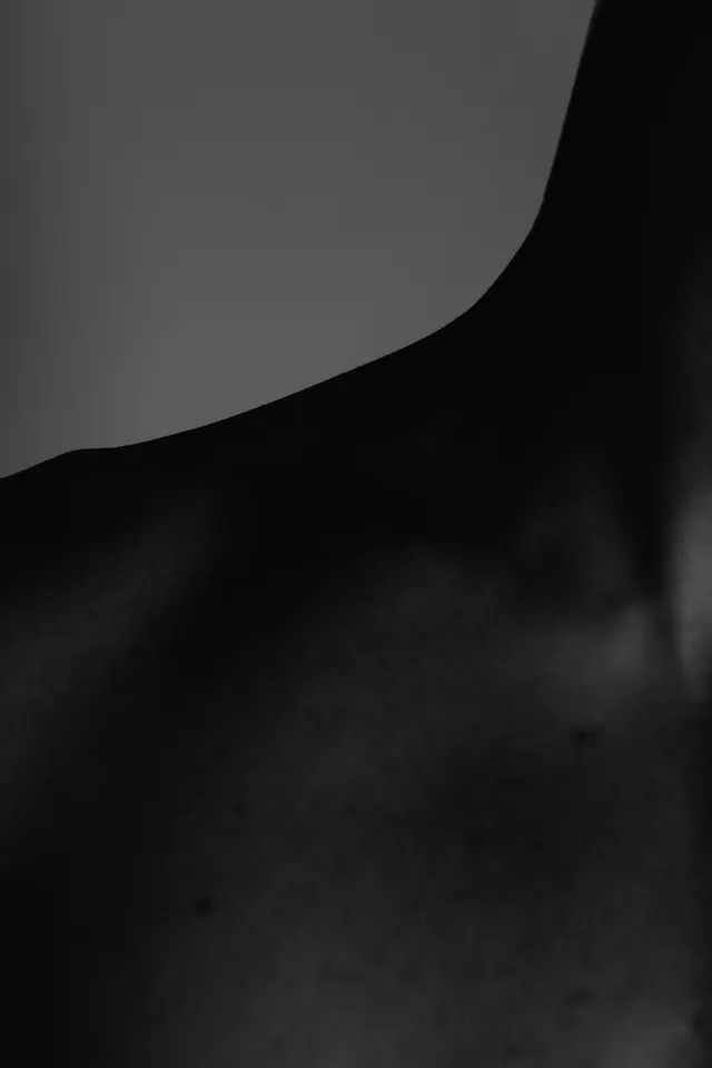 Abstract Monochrome Curve, minimal, monochrome, monochrome