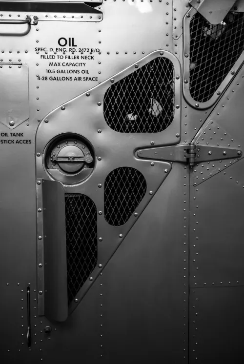 Industrial Oil Machine Detail, technical, monochrome, monochrome