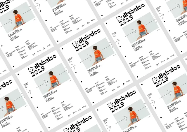 Identity System for 'The_Work_Space, minimal, swiss, high-contrast