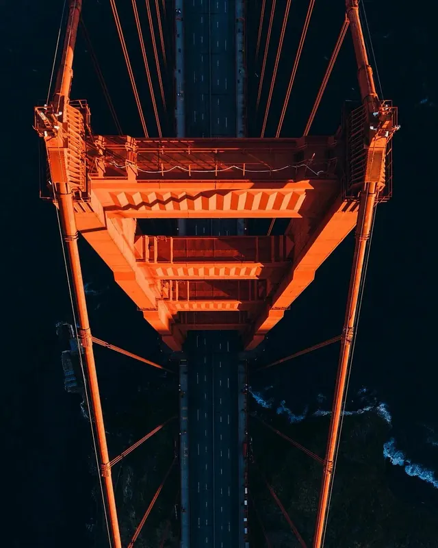 Illuminated Ferris Wheel at Night, photographic, dark-mode, dark