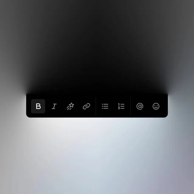 Minimalist Icon Bar Interface, minimal, dark-mode, dark