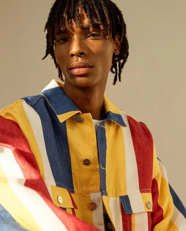 Fashion Editorial Portrait, photographic, editorial, vibrant