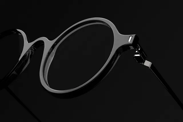 Minimalist Eyewear Mockup, minimal, dark-mode, dark
