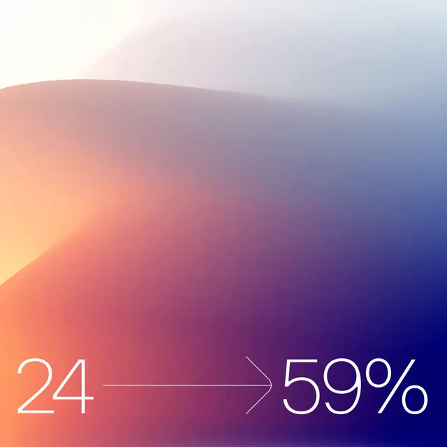 Gradient Data Visualization, minimal, gradient-heavy, vibrant