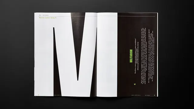 Minimalist Typography Layout, minimal, swiss, high-contrast