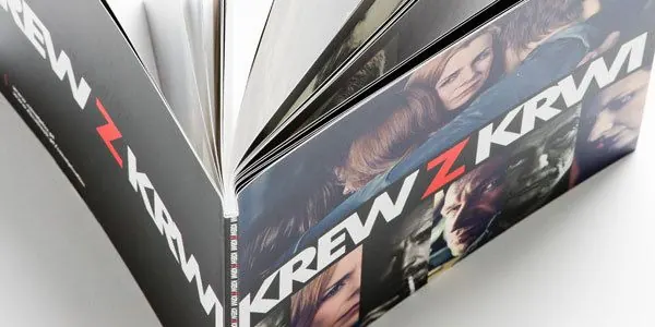 Crew X Crew Branding Mockup, maximalist, photographic, dark