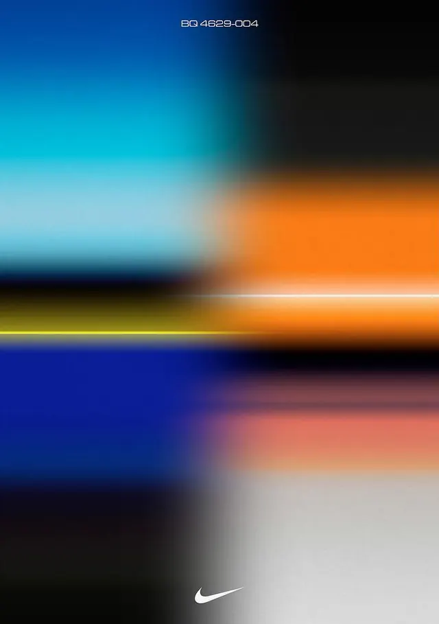 Abstract Color Block Composition, minimal, gradient-heavy, vibrant