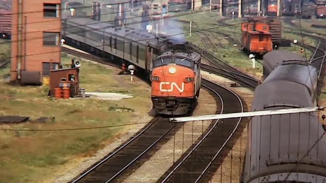 Freight Train Logistics Mockup, technical, photographic, high-contrast