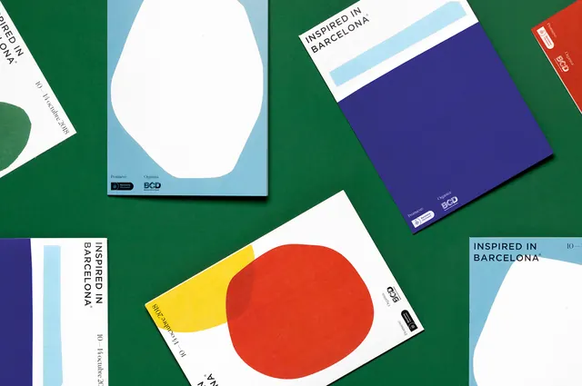 Geometric Identity System Mockup, minimal, swiss, high-contrast