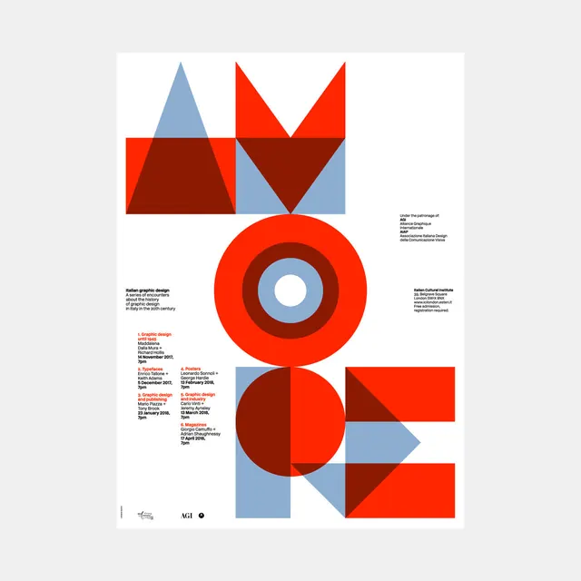 Geometric Abstract Graphic Design, minimal, swiss, vibrant