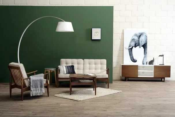Modern Interior Design Mockup, minimal, photographic, muted