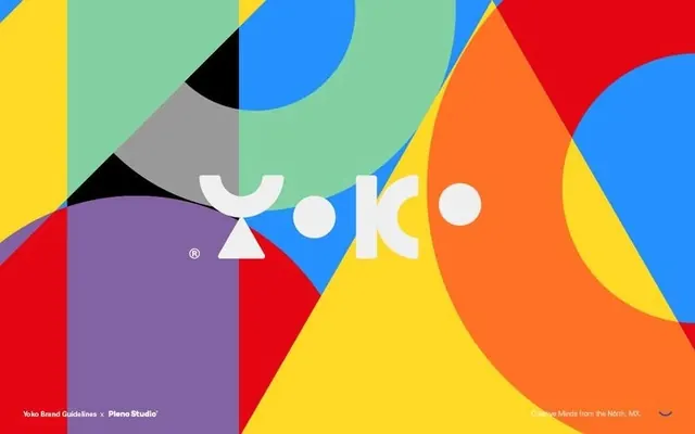 Geometric Abstract Wordmark, geometric, abstract, vibrant