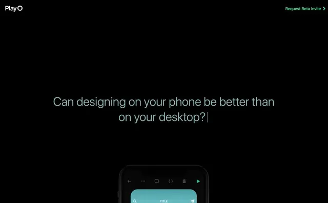 Mobile Design Comparison UI, minimal, dark-mode, dark