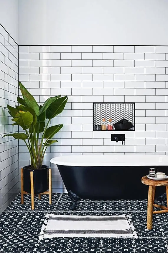 Minimalist Interior Design with Geometric Accents, minimal, geometric, high-contrast