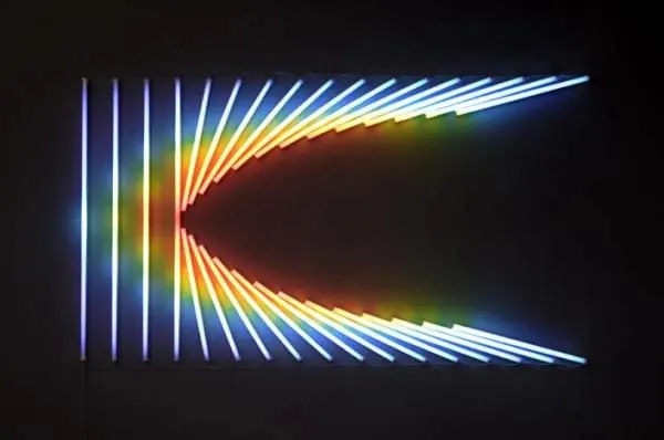 Abstract Gradient Line Wave, geometric, abstract, dark