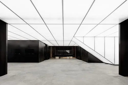 Minimalist Architectural Interior, minimal, monochrome, monochrome