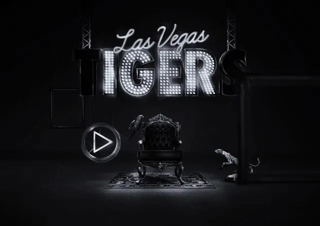 Las Vegas Sign Mockup, dark-mode, retro, dark