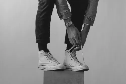 Monochrome Sneaker Photography, minimal, monochrome, monochrome
