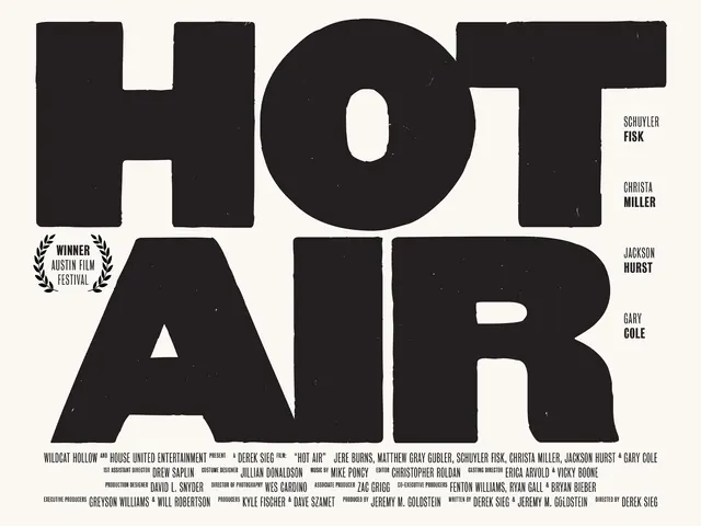 HOT AIR Wordmark Design, brutalist, neo-brutalist, high-contrast
