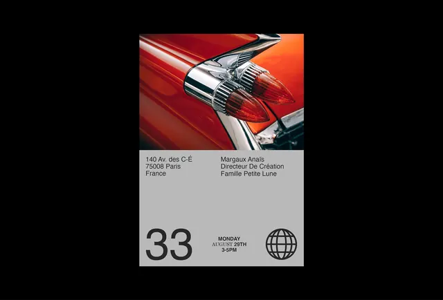 33 Magazine Magazine Cover Design, editorial, photographic, dark