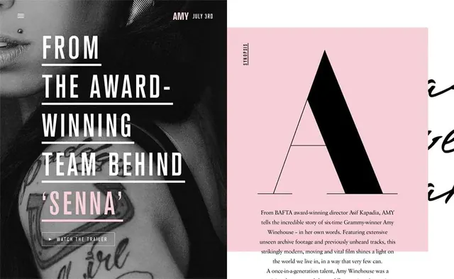 Behind Senna Editorial Spread, minimal, swiss, high-contrast