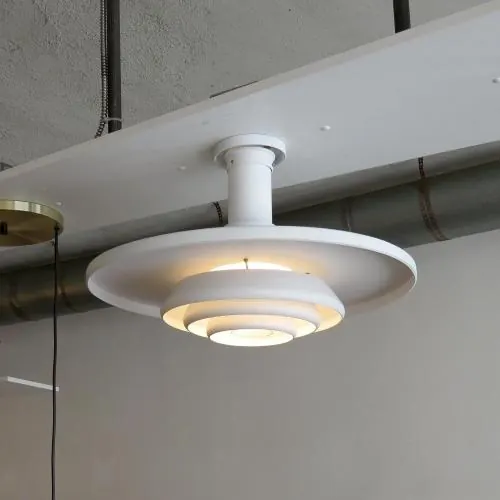 Modern Circular Ceiling Light Fixture, minimal, geometric, light