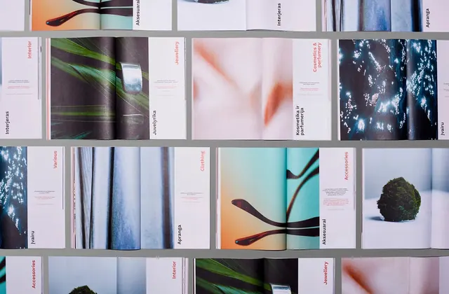 Abstract Geometric and Gradient Identity System, minimal, abstract, light