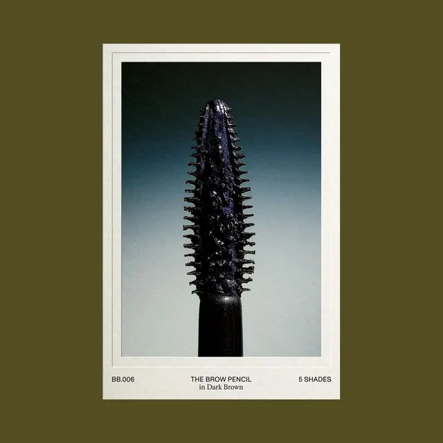 The Snow Pencil Poster, minimal, swiss, dark