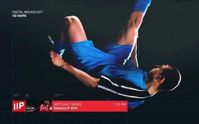 Digital Broadcast Sports Graphic, photographic, dark-mode, dark