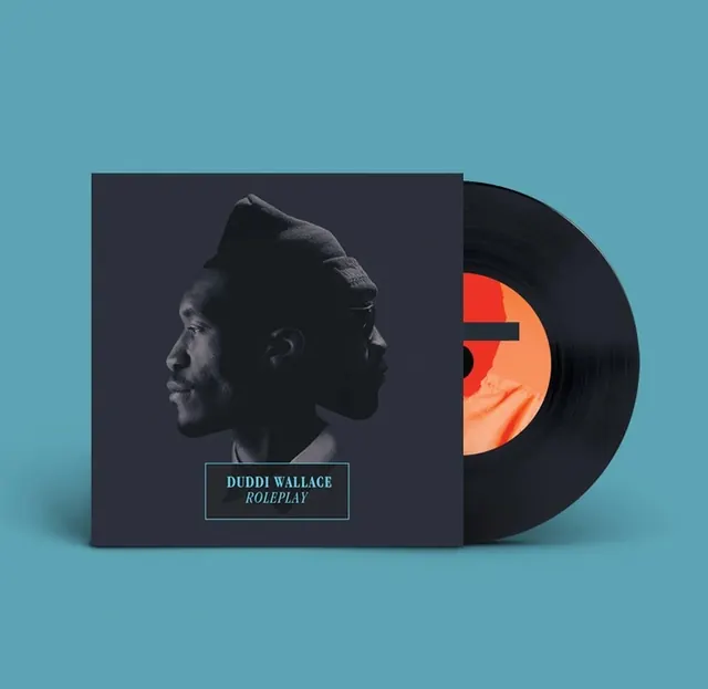 Album Cover Mockup, minimal, photographic, dark