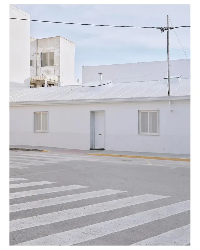Minimalist Architecture and Street Scene, minimal, geometric, light