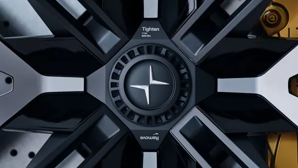 Technical Steering Wheel Interface, dark-mode, technical, dark