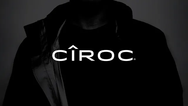 CROC Wordmark Mockup, minimal, dark-mode, dark