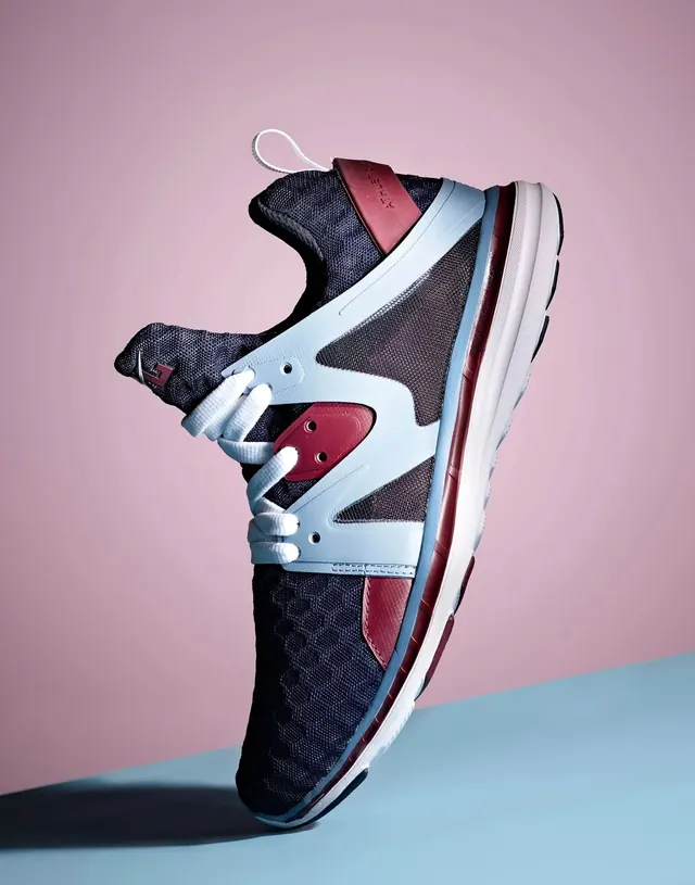 Abstract Geometric Sneaker Illustration, geometric, abstract, vibrant