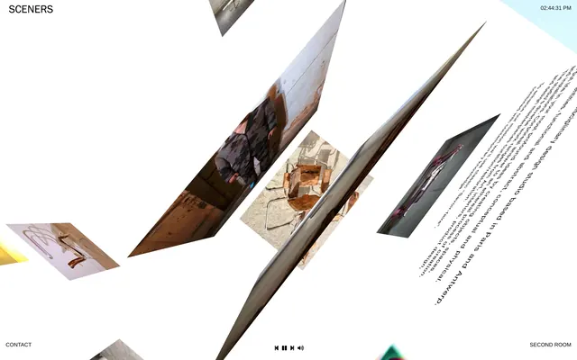 SCNDRS Editorial Layout and Identity, minimal, editorial, light