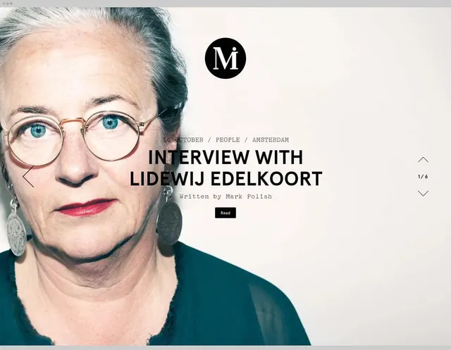 Interview with Lidwina de Koot, minimal, editorial, light