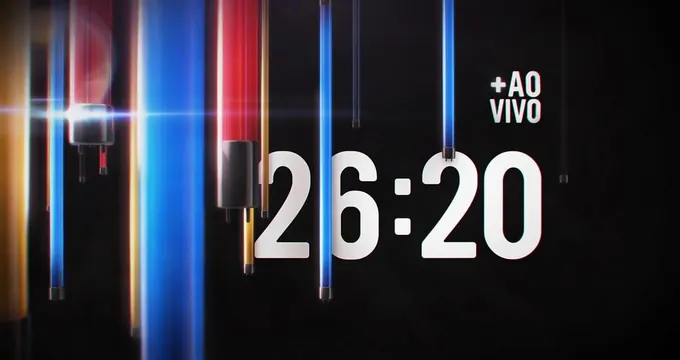Live Broadcast Countdown Graphic, minimal, dark-mode, dark