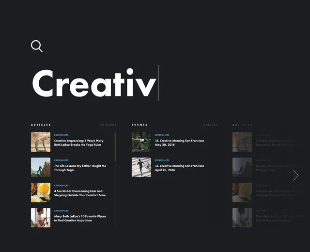 Creative Portfolio Grid Layout, minimal, dark-mode, dark