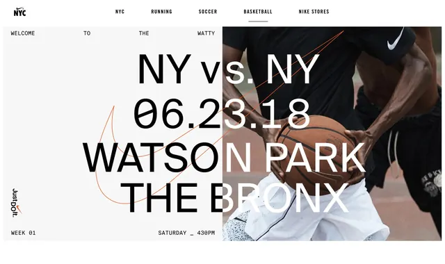 NY vs. NY Sports Event Poster, brutalist, photographic, dark