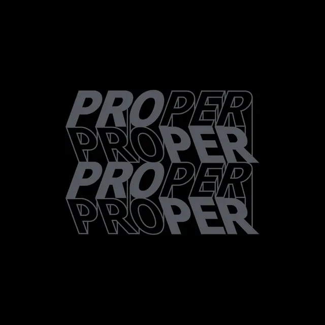 Stacked Wordmark Design, minimal, brutalist, monochrome