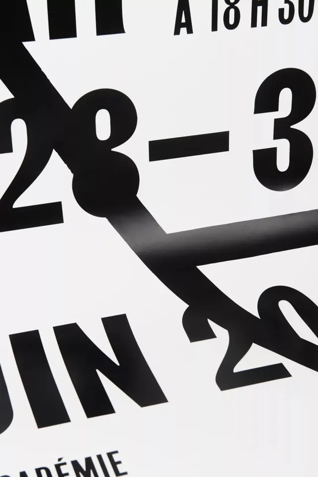 Swiss Style Date Typography, swiss, minimal, high-contrast